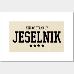 King of stand up comedy - Anthony Jeselnik Black Posters and Art